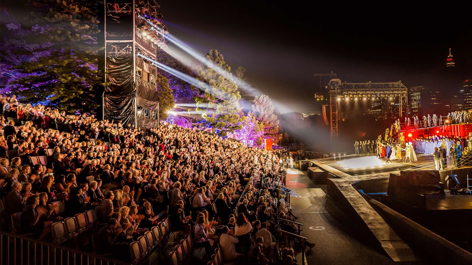 Australian music artists performing live on stage