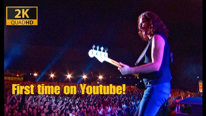 Geddy Lee performing live on stage 2024
