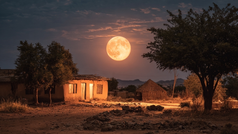 full moon Africa night - The Moon as Africa's Oldest Calendar