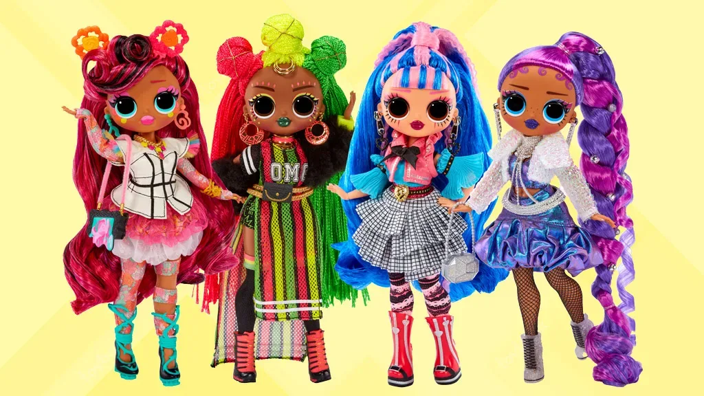 MGA Entertainment OMG fashion dolls product display