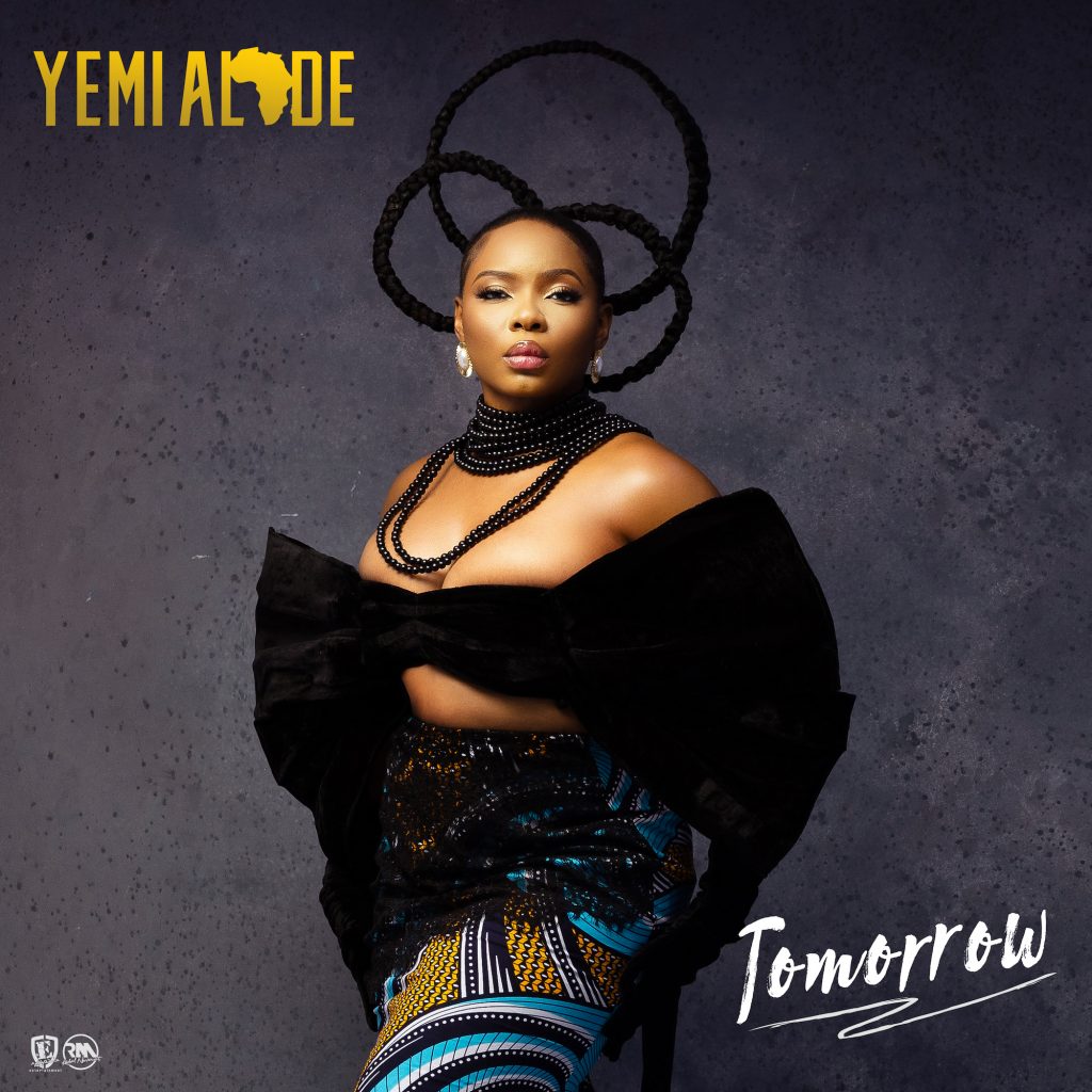 Yemi Alade poses for a promotional music photo